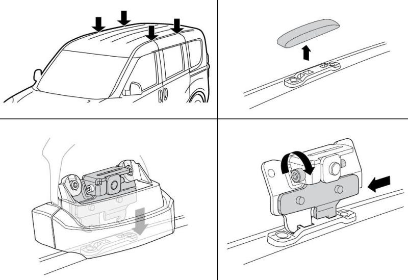 Купити Монтажный комплект Thule 3148 для Opel Combo (mkIII)(C) 2002-2012 (TH 183148)