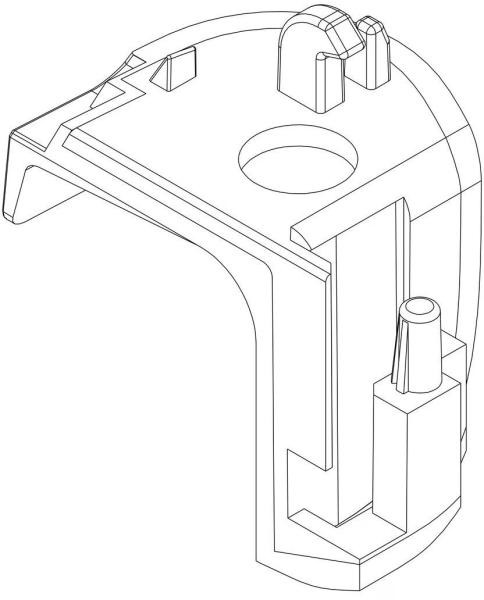Купить Накладка на упор левая короткая 52510 (Wingbar Edge 958x) (TH 1500052510)