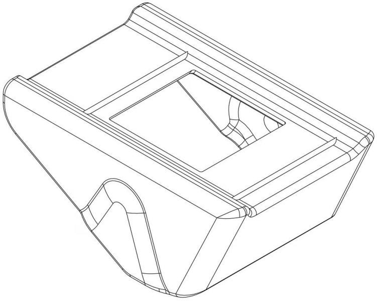 Купити Заглушка на точку крепление поперечины 50815 (Raingutter Foot) (TH 1500050815)