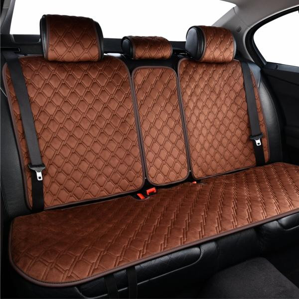 Купити Комплект преміум накидок для сидінь CarLife Turbo, coffee