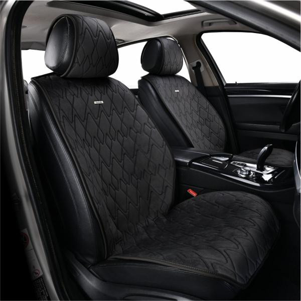 Купить Преміум накидки для передніх сидінь CarLife Racer, black 2шт