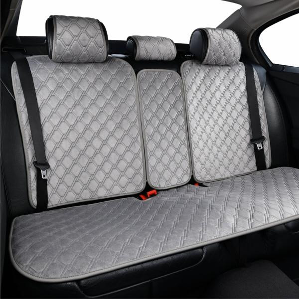 Купити Комплект преміум накидок для сидінь CarLife Turbo, grey