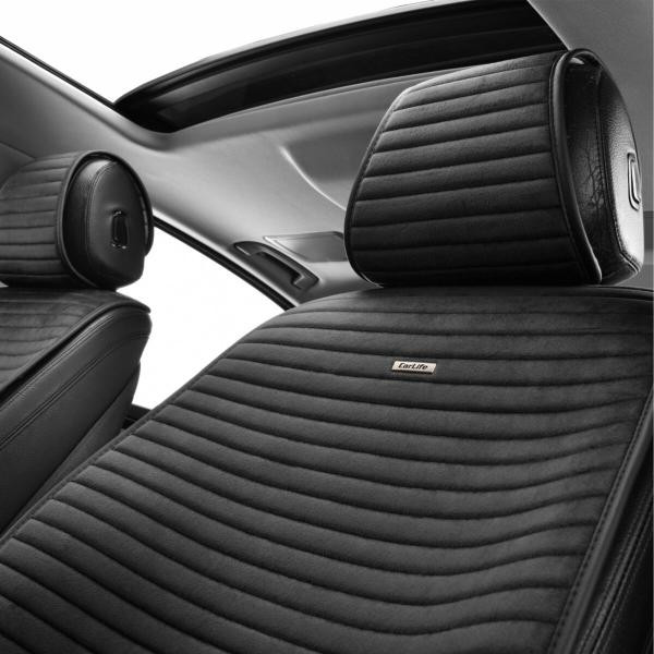 Купити Преміум накидки для передніх сидінь CarLife Sport, black 2шт