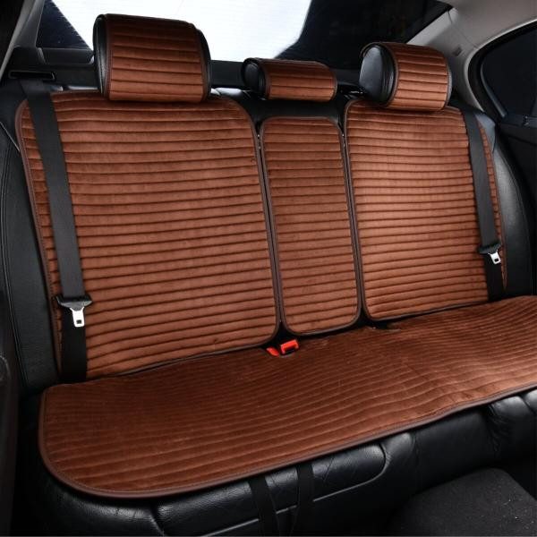 Купити Комплект преміум накидок для сидінь CarLife Sport, coffee