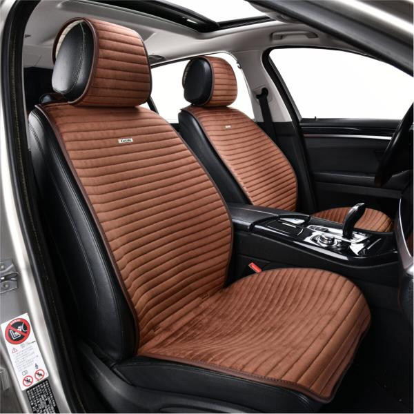 Купити Преміум накидки для передніх сидінь CarLife Sport, coffee 2шт