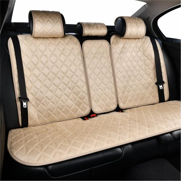 Купити Комплект преміум накидок для сидінь CarLife Nitro, biege