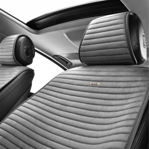 Купити Преміум накидки для передніх сидінь CarLife Sport, grey 2шт