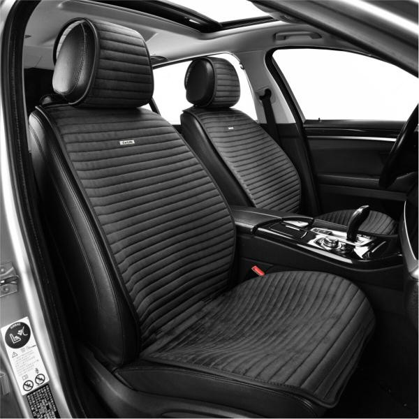 Купити Комплект преміум накидок для сидінь CarLife Sport, black