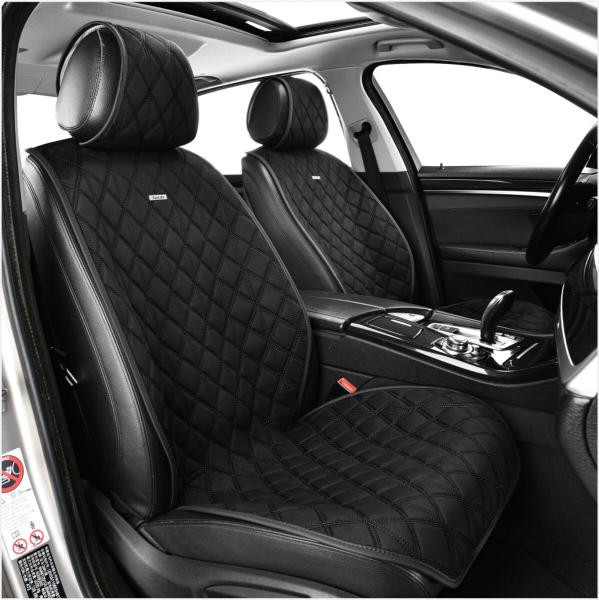 Купити Преміум накидки для передніх сидінь CarLife Nitro, black 2шт