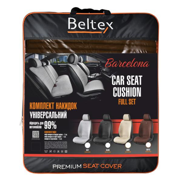Купити Комплект преміум накидок для сидінь Beltex Barcelona, coffee