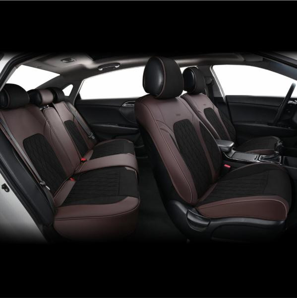 Купити Комплект, 3D чохли для сидінь Beltex Malibu, black-brown