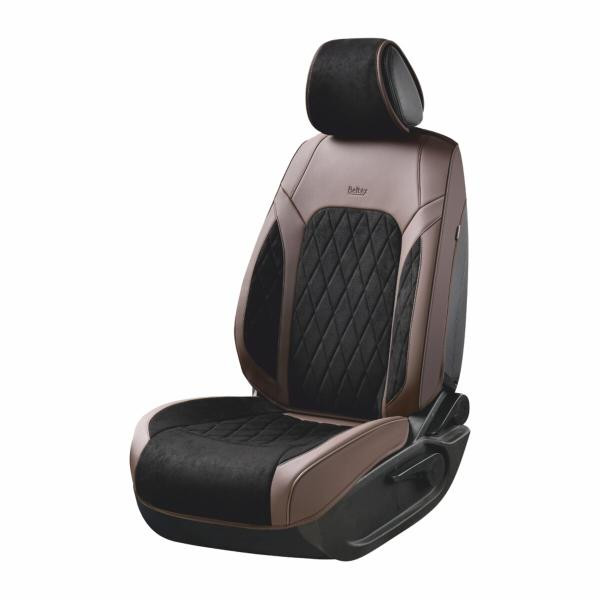 Купити Комплект, 3D чохли для сидінь Beltex Malibu, black-brown