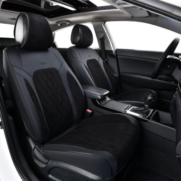 Купити Комплект, 3D чохли для передніх сидінь Beltex Malibu, black 2шт