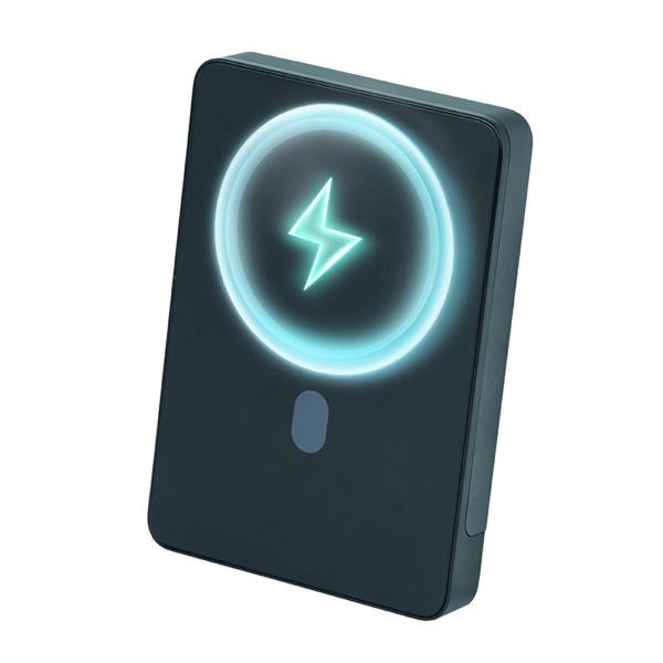 Купить Повербанк (Power Bank) Brevia ePower 10000mAh MagSafe SuperSlim PD20W, Qі15W LCD чорний