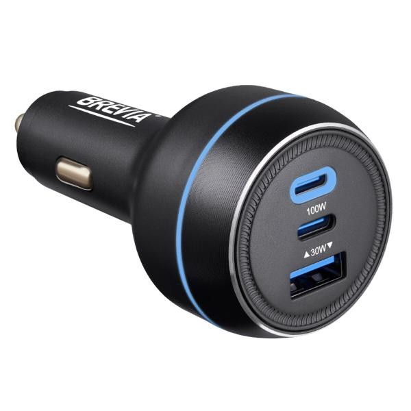 Купити Автомобільний зарядний пристрій Brevia ePower TriPower PRO 130W 2xUSB-C+1xUSB-A