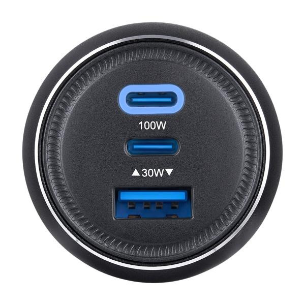 Купити Автомобільний зарядний пристрій Brevia ePower TriPower PRO 130W 2xUSB-C+1xUSB-A