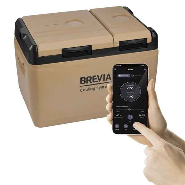 Купити Холодильник автомобільний Brevia 31л двокамерний 23330