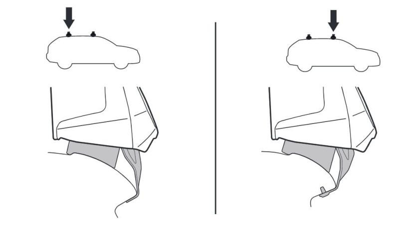 Купити Монтажный комплект Thule 5009 для Volkswagen Golf (mkV-mkVI)(хетчбек) 2003-2014 (TH 145009)