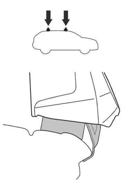 Купити Монтажный комплект Thule 5063 для Ford Ranger (double cab)(T6) 2011-2022; Mazda BT-50 (double cab)(mkII) 2011-2020 (TH 145063)