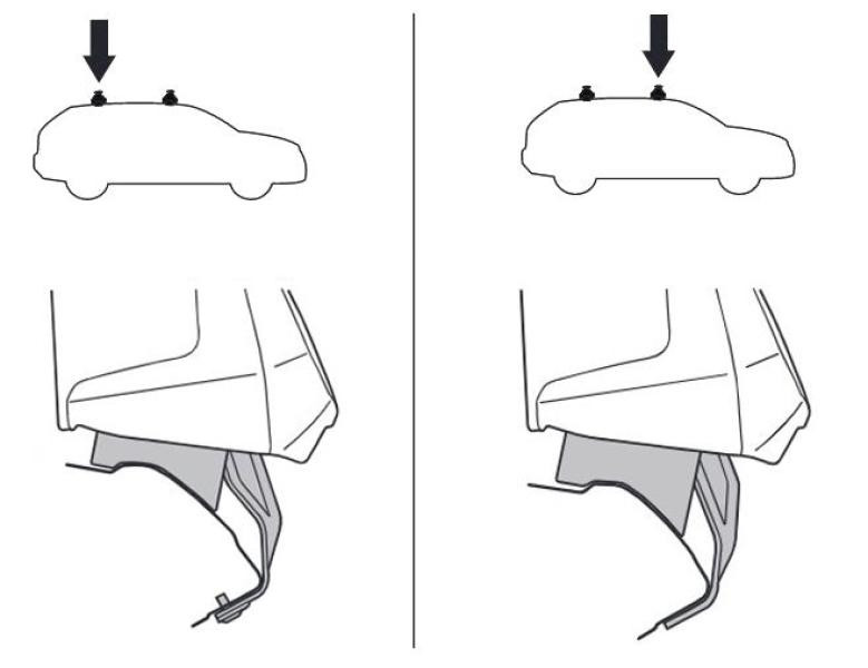 Купити Монтажный комплект Thule 5101 для Volkswagen Polo (mkVI)(хетчбек) 2017→ (TH 145101)