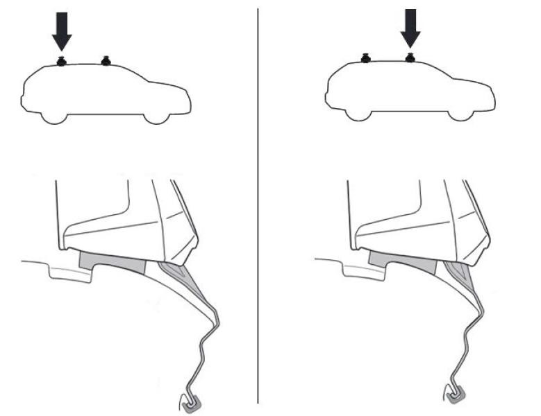 Купити Монтажный комплект Thule 5107 для Toyota Tacoma (mkIII)(double cab) 2015-2023 (TH 145107)