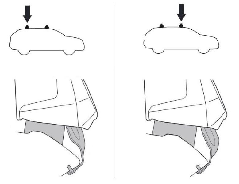 Купити Монтажный комплект Thule 5119 для Skoda Rapid (mkI)(лифтбек) 2012-2019; Seat Toledo (mkIV) 2012-2019 (TH 145119)