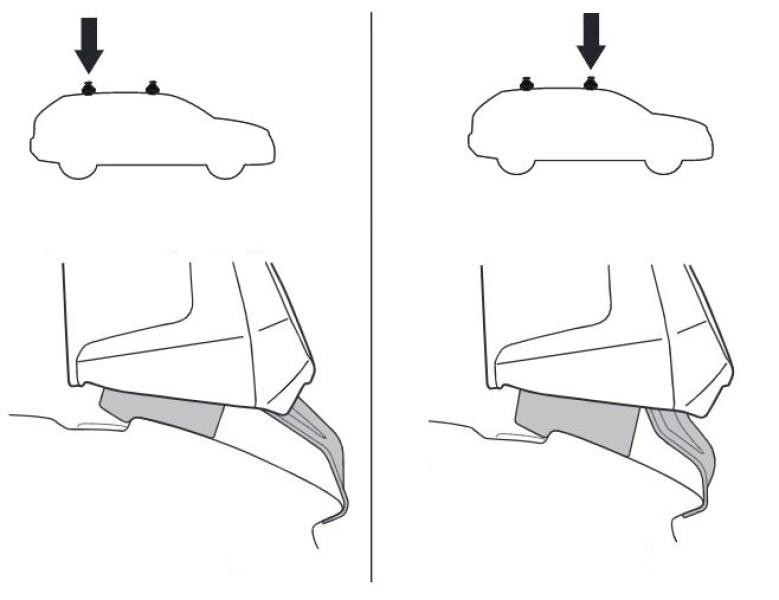 Купити Монтажный комплект Thule 5152 для Honda Jazz/Fit (mkIII) 2013-2022 (TH 145152)