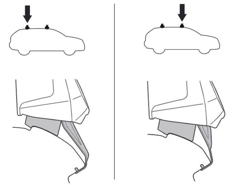 Купити Монтажный комплект Thule 5155 для Porsche Panamera (mkII)(Sport Turismo)(wagon) 2016-2023 (TH 145155)
