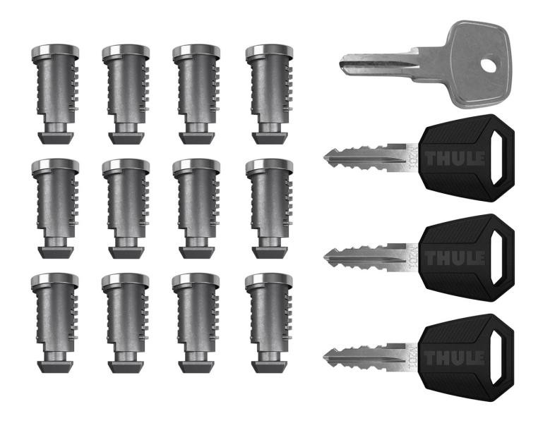 Купить К-т ключей с личинками (12 шт) Thule One-Key System 451200 (TH 451200)