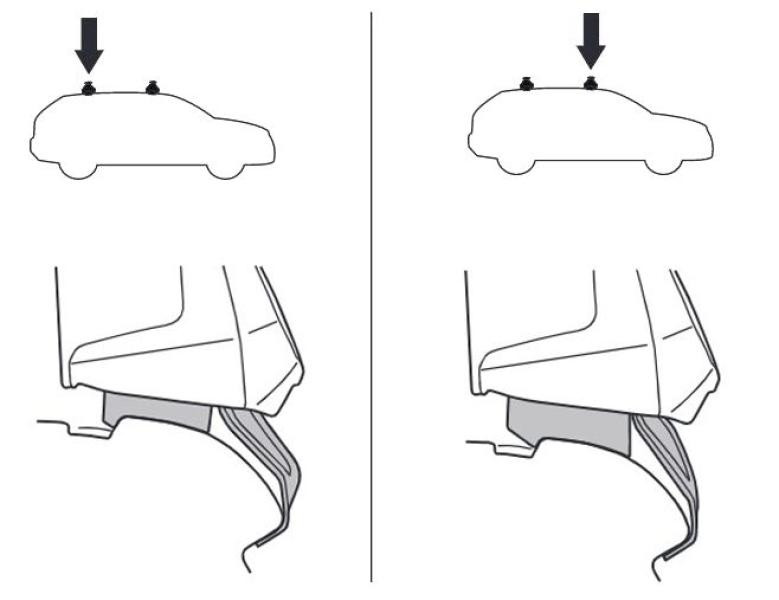 Купити Монтажный комплект Thule 5168 для Nissan Note (mkII) 2012-2020 (TH 145168)
