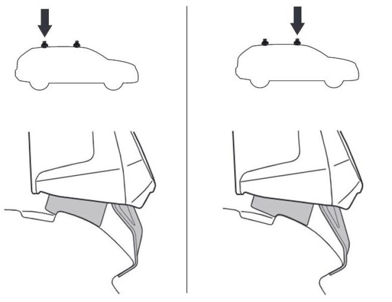 Купити Монтажный комплект Thule 5193 для Subaru Legacy (mkVI)(седан) 2014-2019 (TH 145193)
