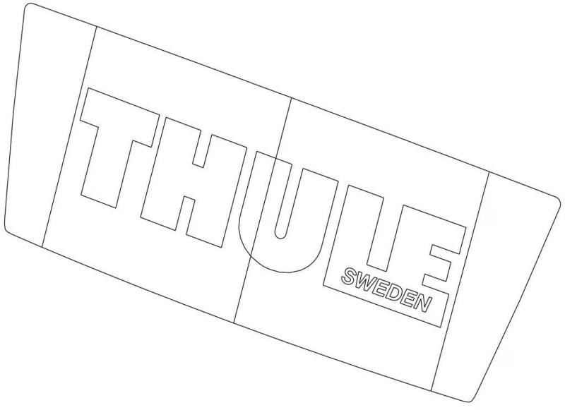 Купити Наклейка Thule задняя 14709 (Motion XT, Force XT) (TH 1500014709)