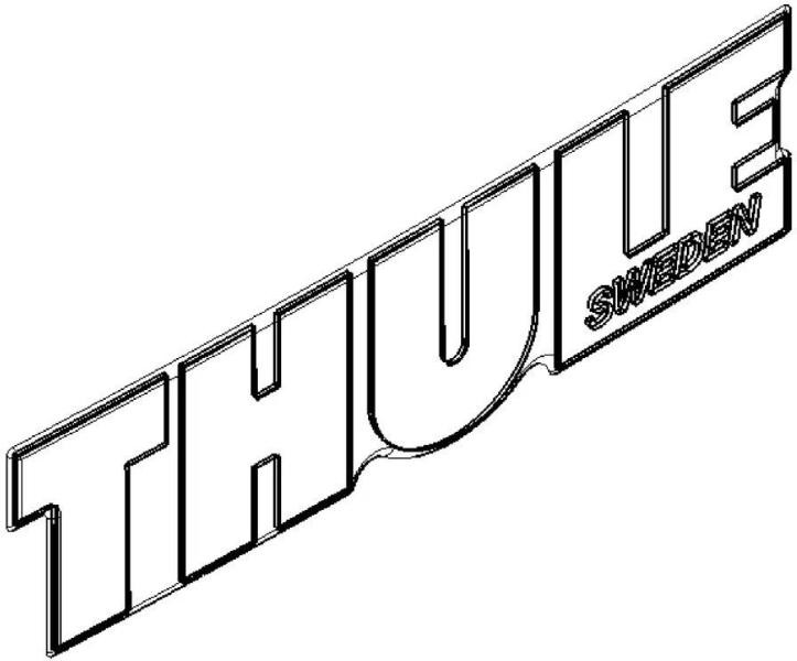 Купити Наклейка Thule боковая 14711 (Motion XT, Force XT, Flow) (TH 1500014711)