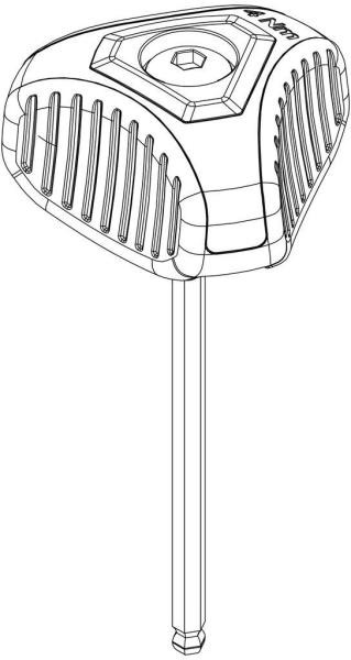 Купити Ключ динамометрический (4 Нм) 52988 (Evo Flush, Edge Flush, Evo Raised Rail) (TH 1500052988)