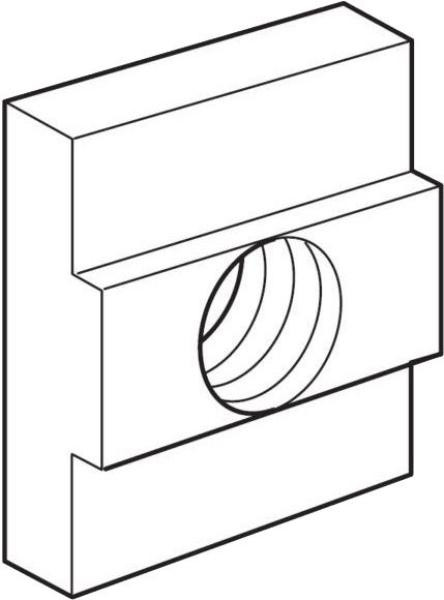 Купити Гайка M8 квадратная 50830 (Eye Bolt) (TH 1500050830)