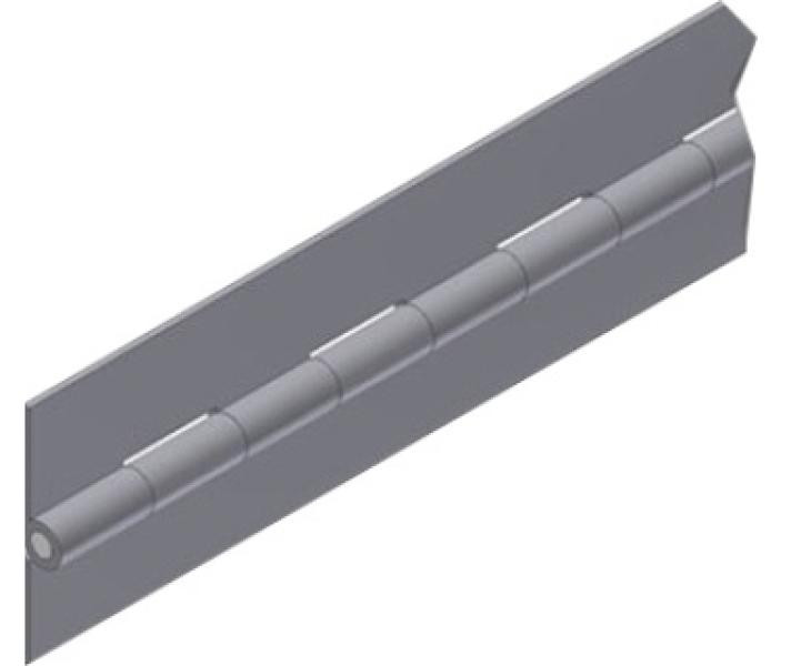 Купити Петля рояльна нержавіюча 40х1970 мм Нерж Італія (1603400272)