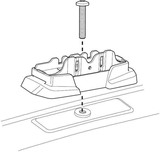 Купити Монтажный комплект Thule 7017 для Citroen Berlingo (mkII) 2008-2018; Peugeot Partner (mkII) 2008-2018 (TH 187017)