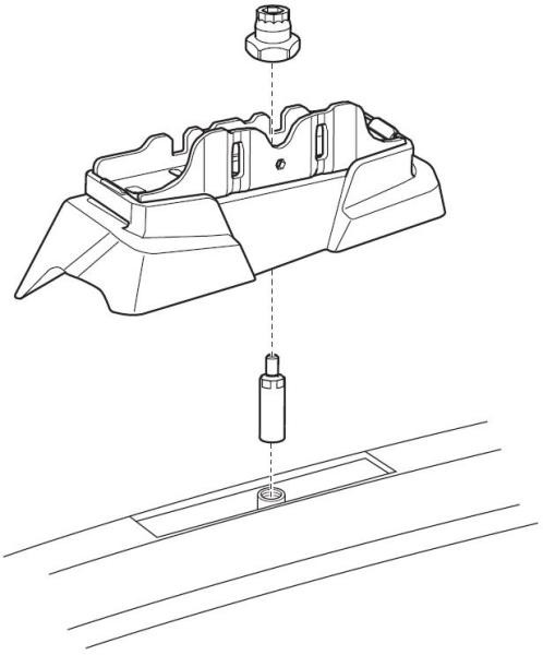 Купити Монтажный комплект Thule 7045 для Peugeot 5008 (mkI) 2009-2016 (TH 187045)