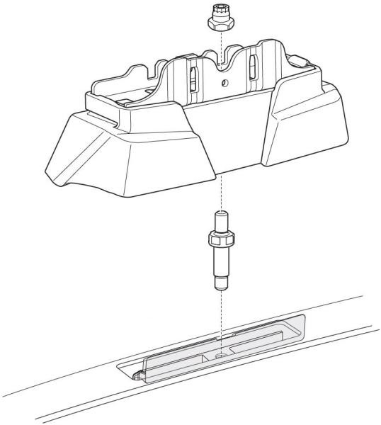 Купити Монтажный комплект Thule 7090 для Mercedes-Benz A-Class (W169) 2004-2012 / B-Class (W245) 2004-2011 (TH 187090)
