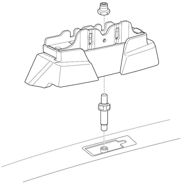 Купити Монтажный комплект Thule 7016 для Hyundai i20 (mkII)(5 door) 2014-2020 (TH 187016)