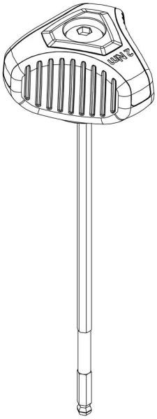 Buy Dynamometric key (2 nm) 54741 (raised rail edge) (Th 1500054741)