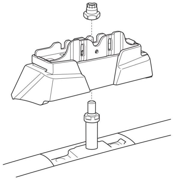 Купити Монтажный комплект Thule 7035 для Mitsubishi L200 (mkV) 2014-2023; Fiat Fullback (mkI) 2016-2019 (TH 187035)
