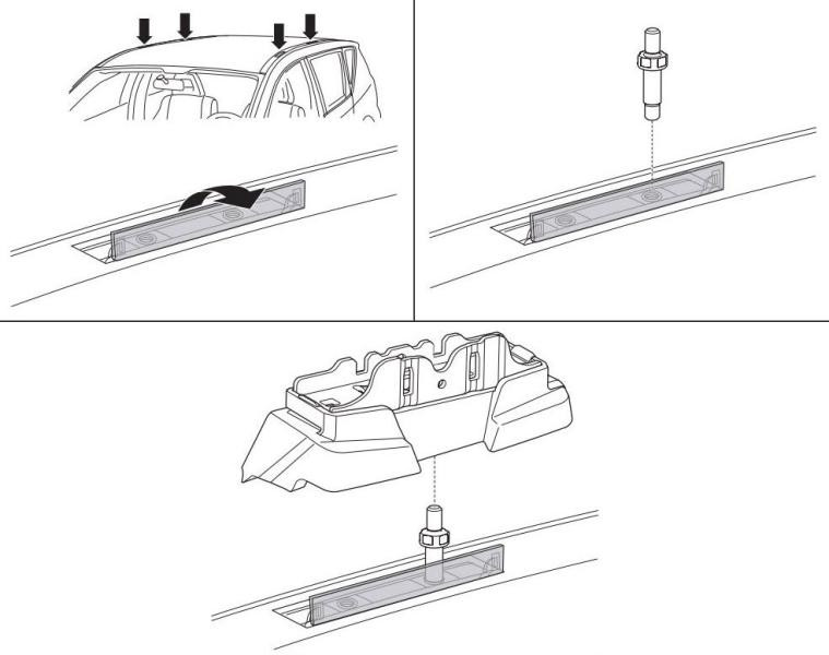 Купити Монтажный комплект Thule 7046 для Subaru Levorg (mkII) 2019→ (TH 187046)