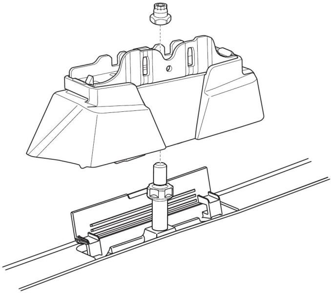 Купити Монтажный комплект Thule 7110 для Mercedes-Benz C-Class (W204)(sedan)(with glass roof) 2007-2014 (TH 187110)