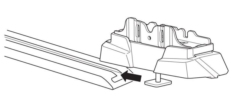 Купити Монтажный комплект Thule 7062 для Mercedes-Benz V-Class (W447) 2014→ / Vito/Viano (W638; W639) 1996-2013 (TH 187062)