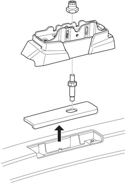 Купити Монтажный комплект Thule 7133 для Toyota bZ4X (mkI) 2022→; Subaru Solterra (mkI) 2022→ (TH 187133)