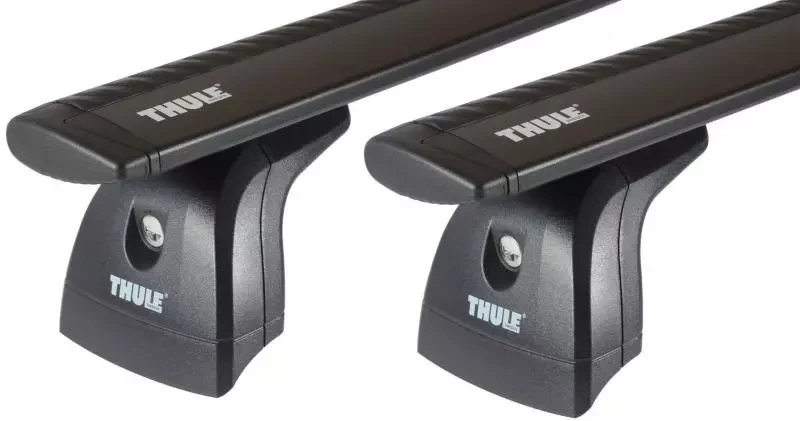 Buy The trunk in the staffing Mesta Thule Wingbar Black for Renault Clio (MKIII) (Hatchbeck) 2005-2014 (Th 960B-751-3091)