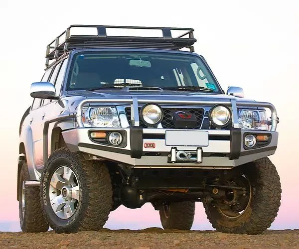 Купити Передній бампер ARB Deluxe для Nissan GU Patrol Y61 04-10 без розширювачів крил 3417210