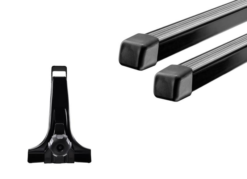 Купити Багажник на водостоки (20см) Thule Squarebar для Mercedes-Benz Sprinter (mkI) 1995-2005; Ford Transit/Tourneo (mkIII) 2000-2005 (TH 766-952)