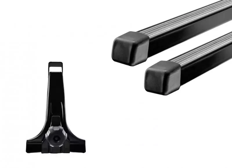 Купити Багажник на водостоки (20см) Thule Squarebar для Mercedes-Benz Sprinter (mkI) 1995-2005; Ford Transit/Tourneo (mkIII) 2000-2005 (TH 766-952)